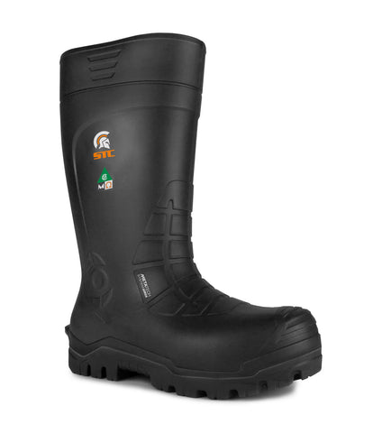 Golden, Orange |15'' PU Work Boots | Metguard Protection