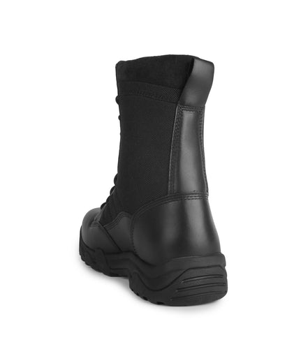 10-4, Black | 8" Lightweight Tactical Leather & Ballistic Nylon Boots