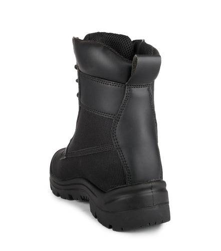 Shire, Black | 8" Vegan Waterproof Work Boots | Vibram TC4+